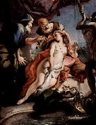 Giovanni Battista Tiepolo Susanna und die beiden Alten oil painting
